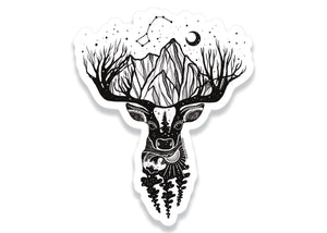 Deer Sticker - Mountain Mornings - Sticker