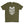 Wolf, Unisex T-shirt, Responsibly Made featuring outdoor illustrations on olive green fabric.