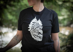 Forest Heart, Unisex Tee