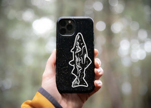 Salmon, Illustrated Vinyl Sticker