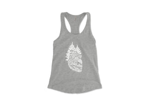 Forest Heart, Women's Tank Top - Mountain Mornings - Tank Top