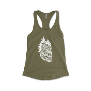 Forest Heart, Women's Tank Top - Mountain Mornings - Tank Top