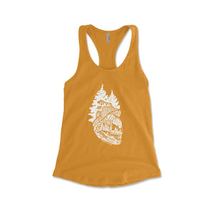 Forest Heart, Women's Tank Top - Mountain Mornings - Tank Top