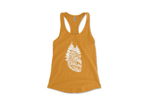 Forest Heart, Women's Tank Top - Mountain Mornings - Tank Top