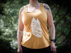 Forest Heart, Women's Tank Top - Mountain Mornings - Tank Top