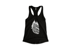 Forest Heart, Women's Tank Top - Mountain Mornings - Tank Top