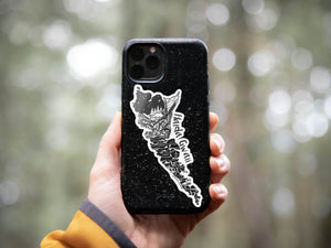 Haida Gwaii Sticker - Mountain Mornings - Sticker