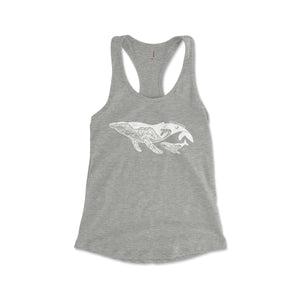 Little Whale, Women's Tank Top - Mountain Mornings - Tank Top