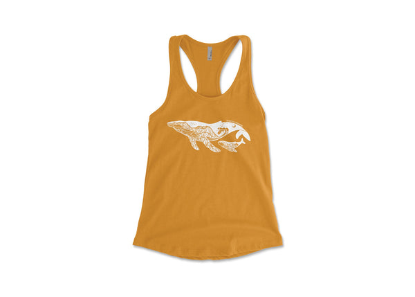 Little Whale, Women's Tank Top - Mountain Mornings - Tank Top