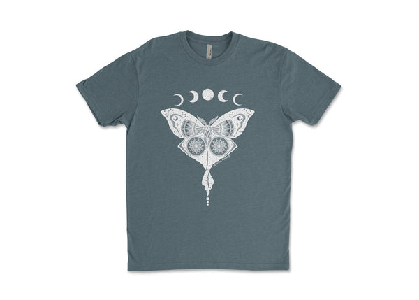 Luna Moth, Unisex Tee - Mountain Mornings - T-Shirt