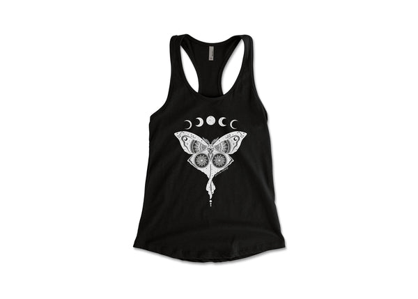 Luna Moth, Women's Tank Top - Mountain Mornings - Tank Top