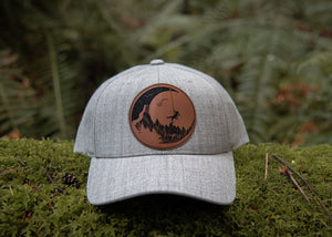 Moon and Climber Trucker Hat - Mountain Mornings - Hat
