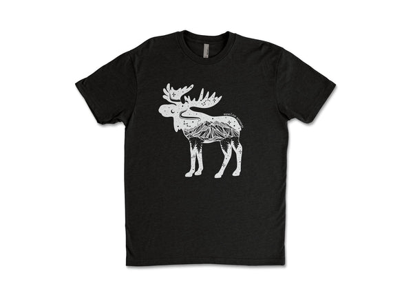 Moose, Unisex Tee - Mountain Mornings - T-Shirt