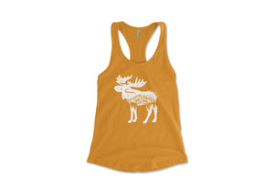 Moose, Women's Tank Top - Mountain Mornings - Tank Top