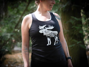 Moose, Women's Tank Top - Mountain Mornings - Tank Top