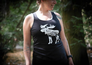 Moose, Women's Tank Top - Mountain Mornings - Tank Top