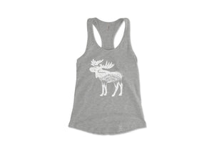 Moose, Women's Tank Top - Mountain Mornings - Tank Top
