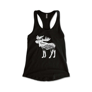 Moose, Women's Tank Top - Mountain Mornings - Tank Top