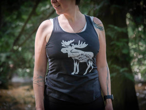 Moose, Women's Tank Top - Mountain Mornings - Tank Top