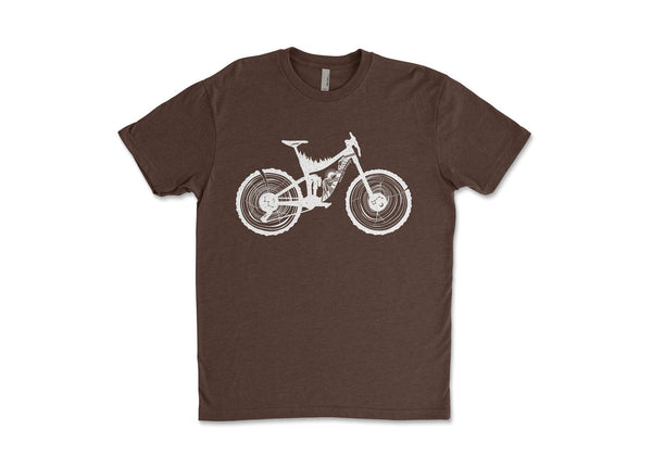 Mountain Bike, Unisex Tee - Mountain Mornings - T-Shirt