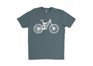 Mountain Bike, Unisex Tee - Mountain Mornings - T-Shirt