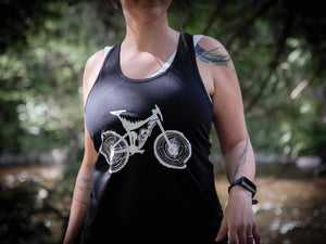 Mountain Bike, Women's Tank Top - Mountain Mornings - Tank Top