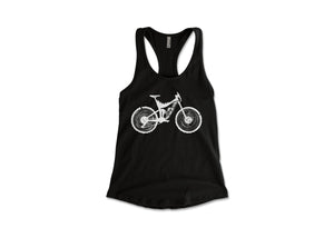 Mountain Bike, Women's Tank Top - Mountain Mornings - Tank Top