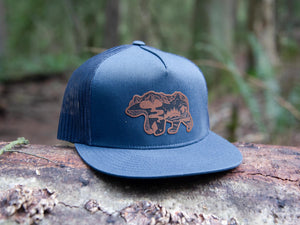 Roaming Bear Flat Bill Hat - Mountain Mornings - Hat