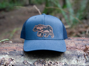 Roaming Bear Trucker Hat - Mountain Mornings - Hat
