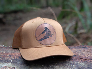 Skier Trucker Hat - Mountain Mornings - Hat