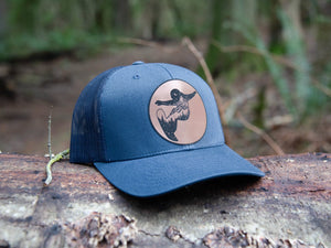 Snowboarder Trucker Hat - Mountain Mornings - Hat