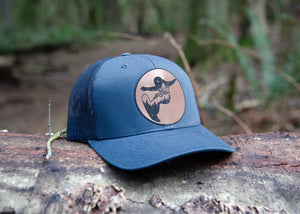 Snowboarder Trucker Hat - Mountain Mornings - Hat