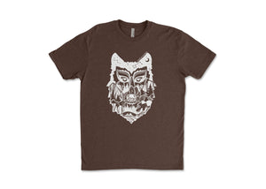 Wolf, Unisex Tee - Mountain Mornings - T-Shirt