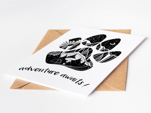 Adventure Awaits, Greeting Card - Mountain Mornings - Greeting Card