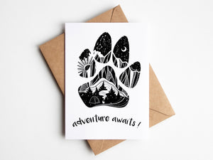 Adventure Awaits, Greeting Card - Mountain Mornings - Greeting Card