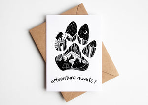Adventure Awaits, Greeting Card - Mountain Mornings - Greeting Card