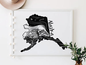 Alaska Print - Mountain Mornings - Prints