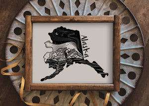 Alaska Print - Mountain Mornings - Prints