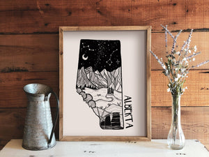 Alberta Print - Mountain Mornings - Prints