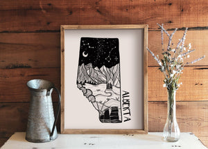 Alberta Print - Mountain Mornings - Prints