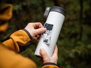 Alberta Sticker - Mountain Mornings - Sticker