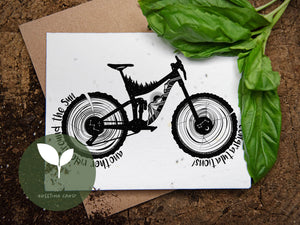 Another Ride Around the Sun, Plantable Seed Greeting Card - Mountain Mornings - Plantable Greeting Cards