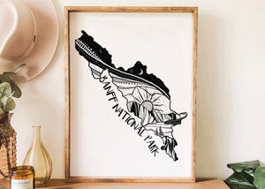 Banff National Park Print - Mountain Mornings - Prints