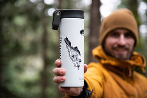 Banff National Park Sticker - Mountain Mornings - Sticker