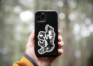 Black Bear Sticker - Mountain Mornings - Sticker