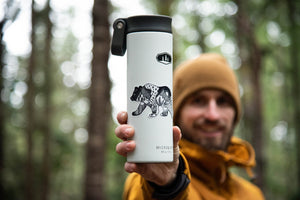 Black Bear Sticker - Mountain Mornings - Sticker