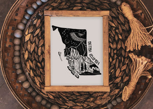 British Columbia Print - Mountain Mornings - Prints