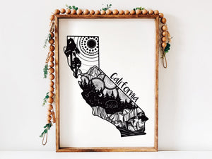 California Print - Mountain Mornings - Prints