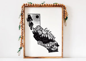 California Print - Mountain Mornings - Prints