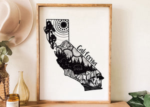 California Print - Mountain Mornings - Prints